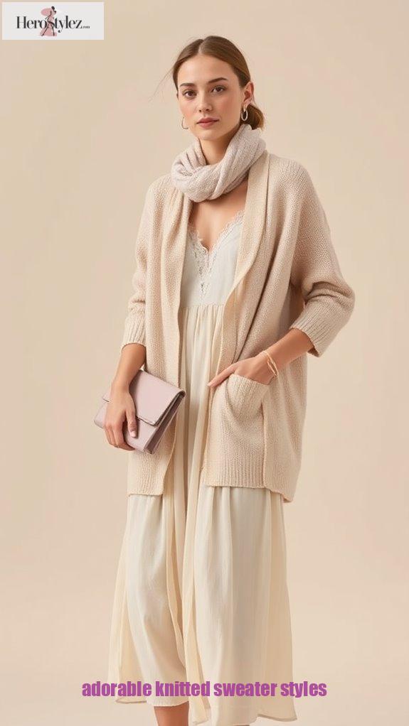 adorable knitted sweater styles