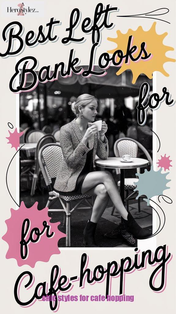 chic styles for cafe hopping