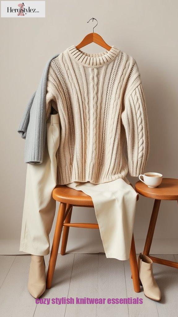 cozy stylish knitwear essentials