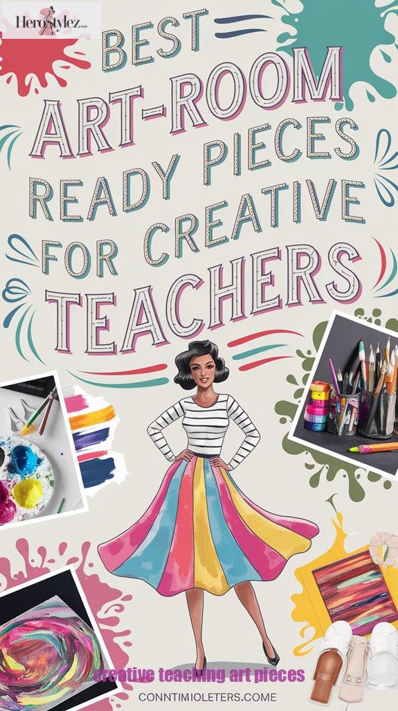 creative teaching art pieces