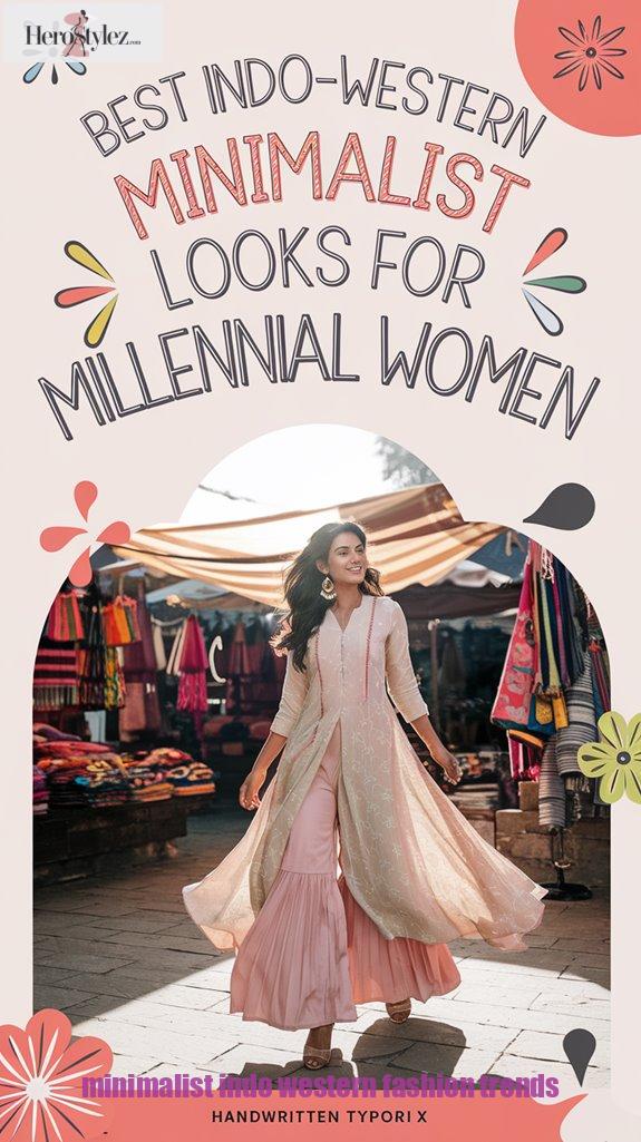 minimalist indo western fashion trends