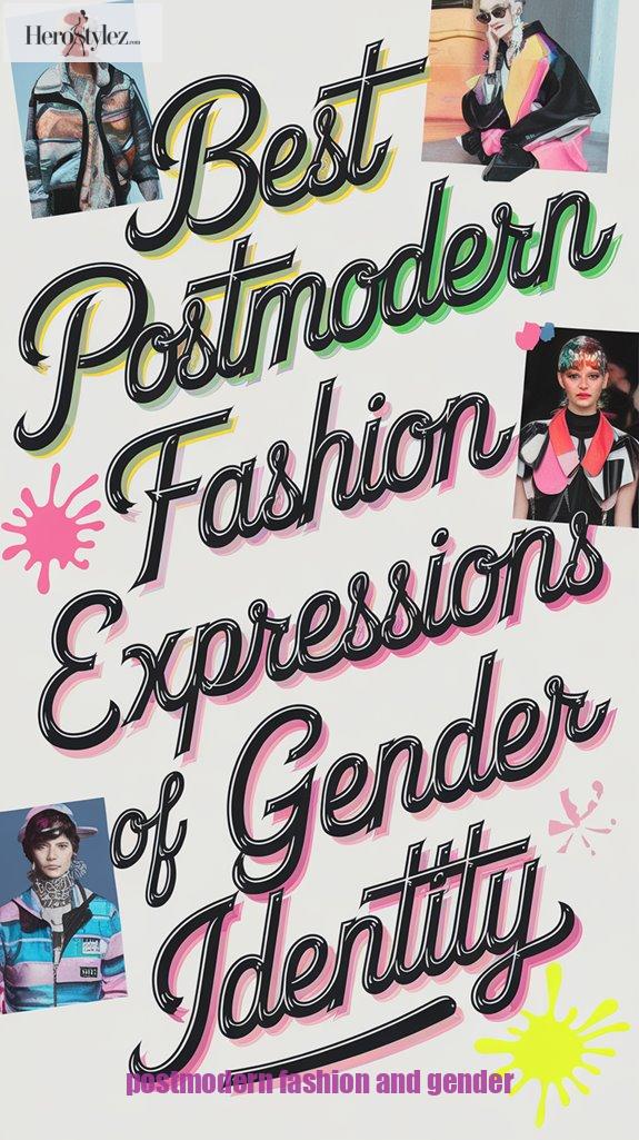 postmodern fashion and gender