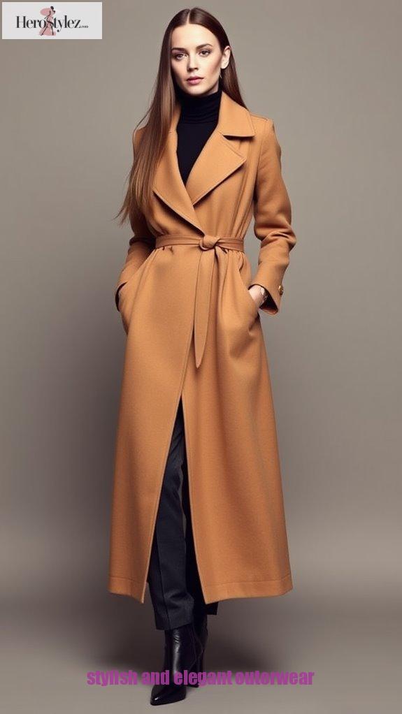 stylish and elegant outerwear