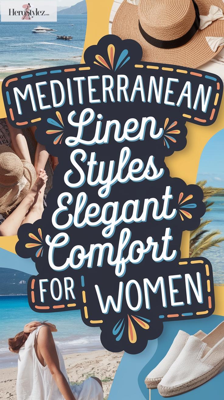 Mediterranean Linen Styles: Elegant Comfort for Women
