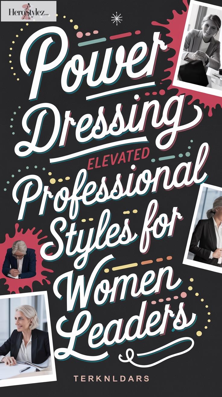 Power Dressing: Elevated Professional Styles for Women Leaders