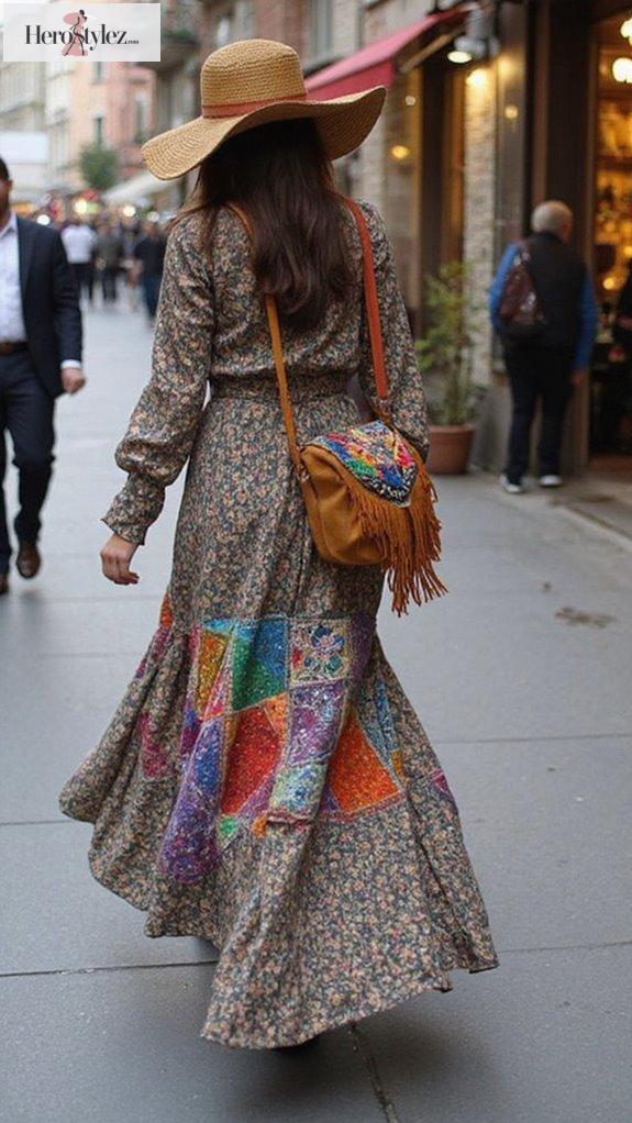 artistic vintage boho bags