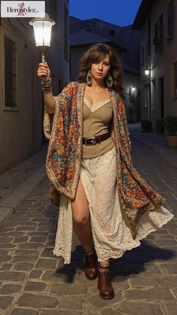 bohemian chic layering essentials