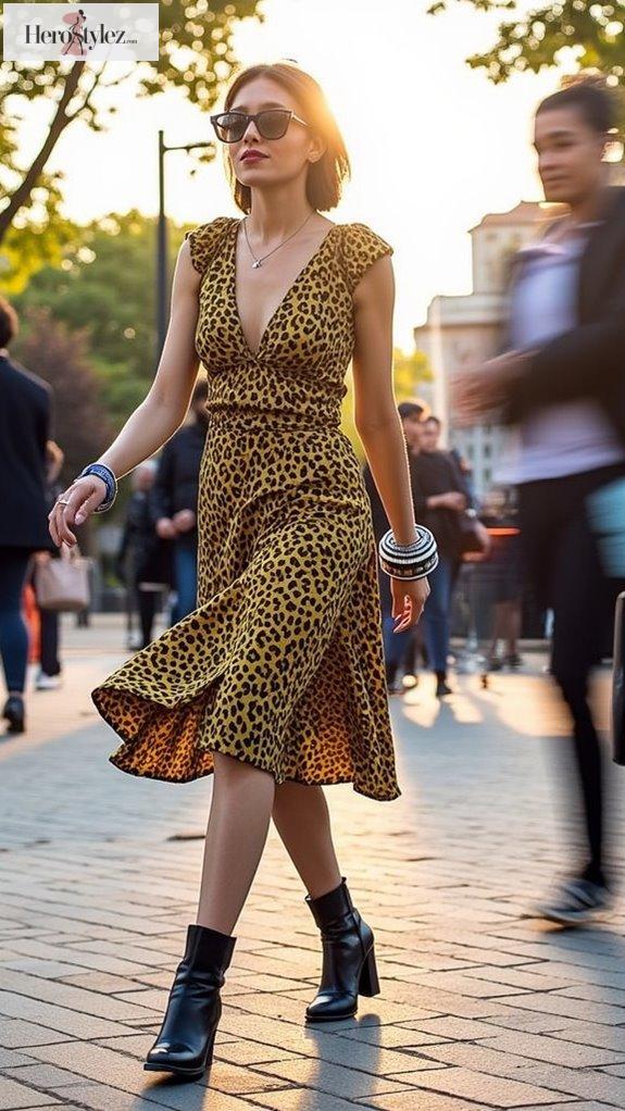 bold animal print fashion