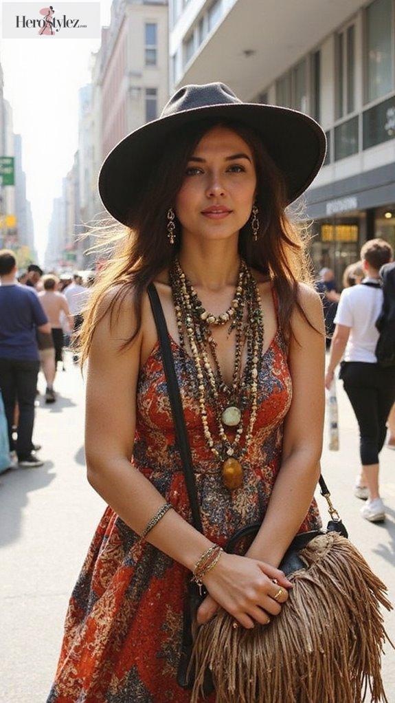 bold boho chic accessories