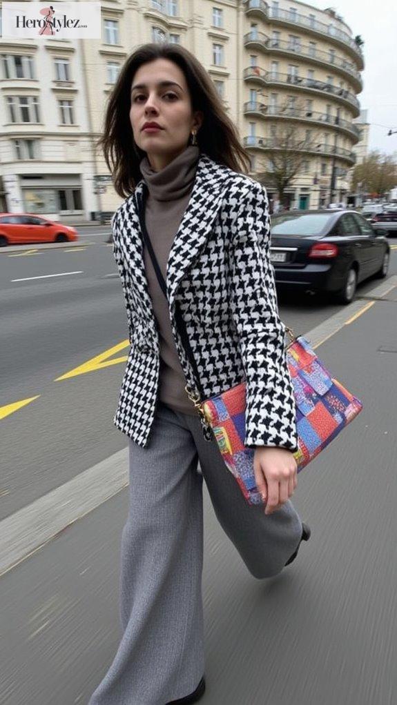 bold checkered pattern trends