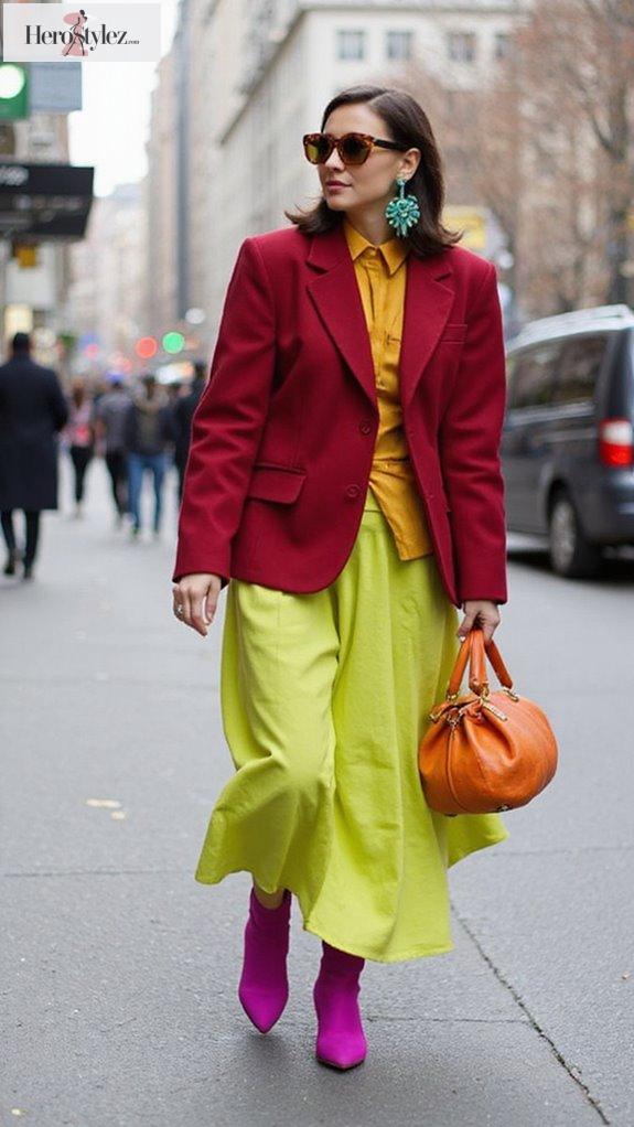 bold color combinations embraced