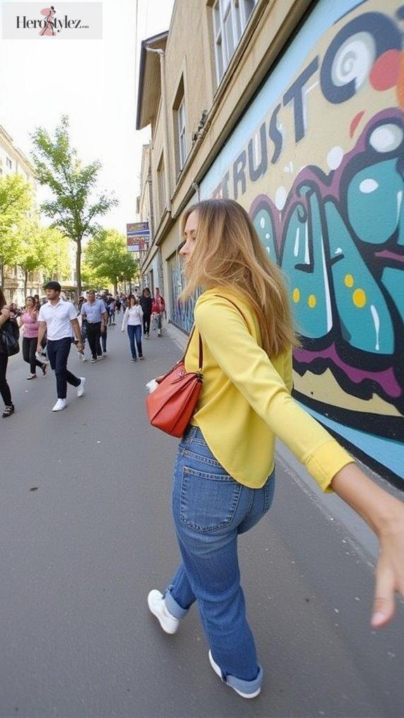 bold colors energize outfits