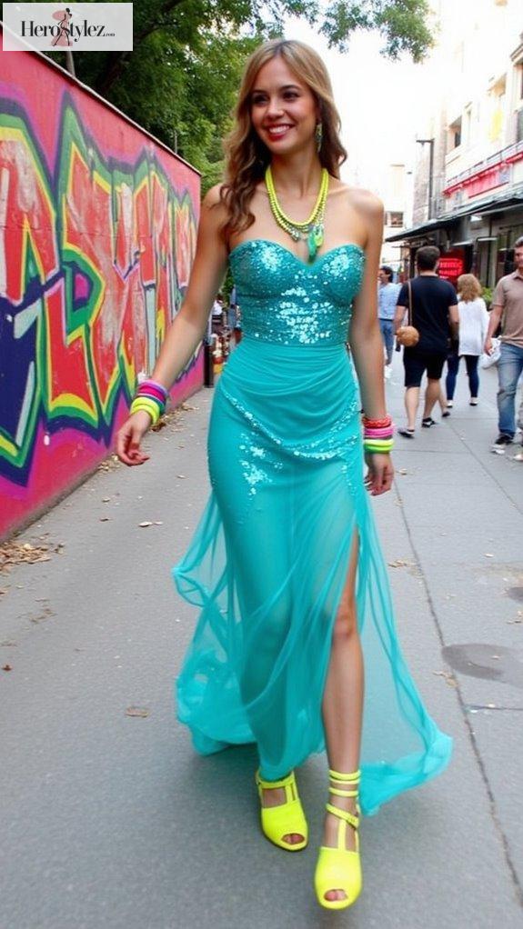 bold colors in fashion