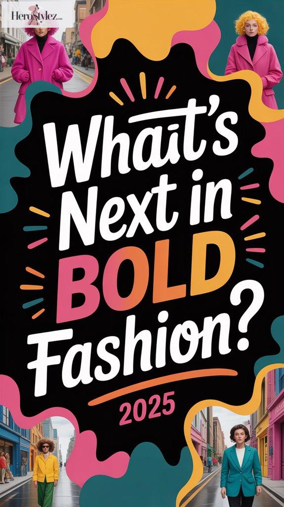 bold fashion trends ahead