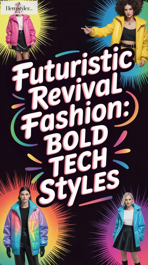 Futuristic Revival Fashion: Bold Tech Styles