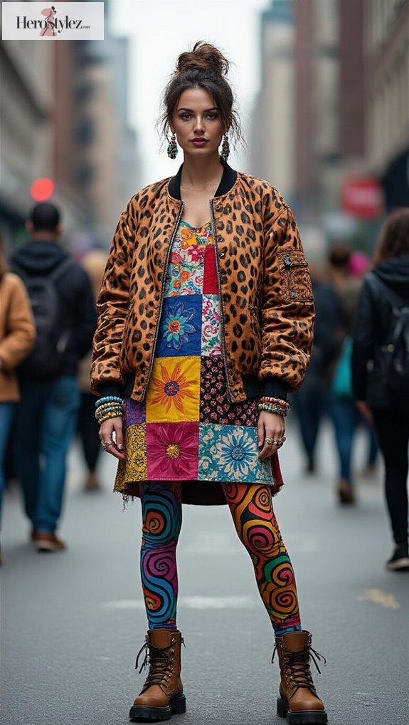 bold patterns and textures