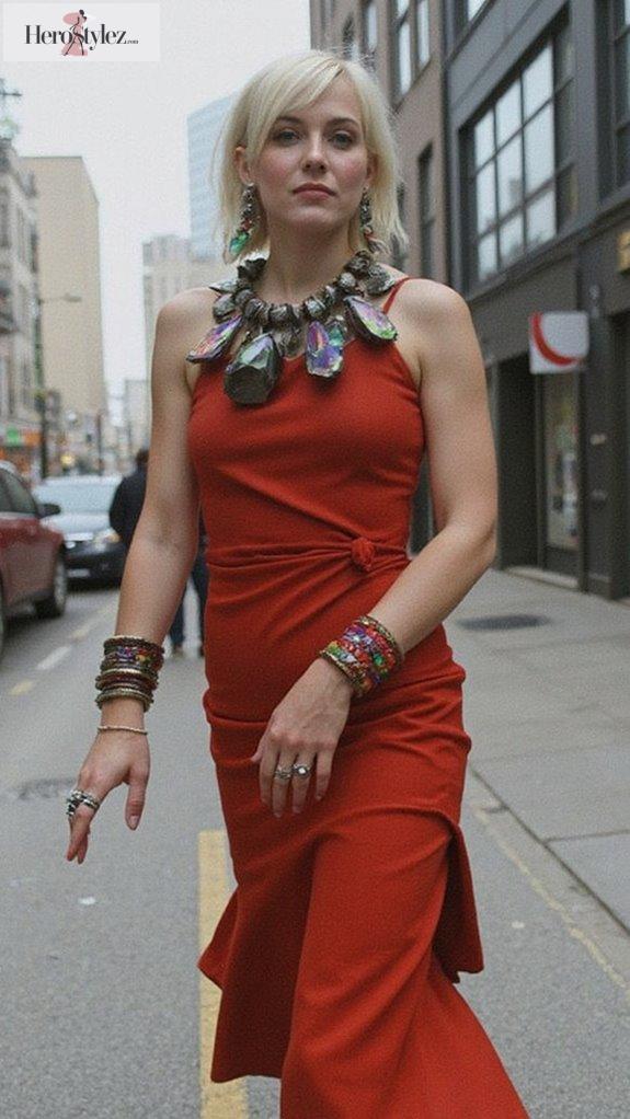 bold sculptural jewelry statements