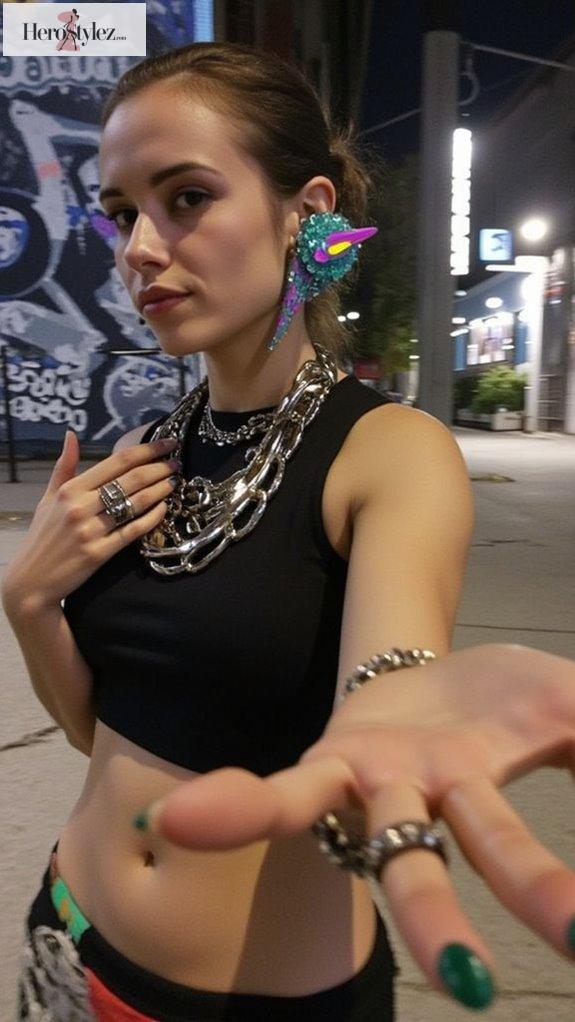 bold statement wearable art