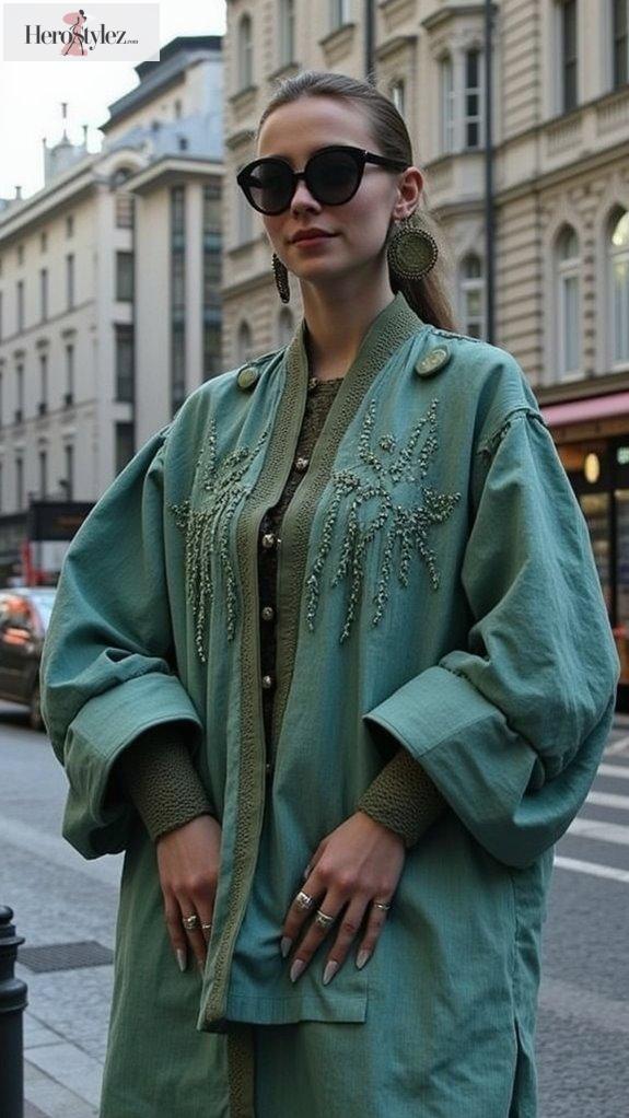bold sustainable fashion statement