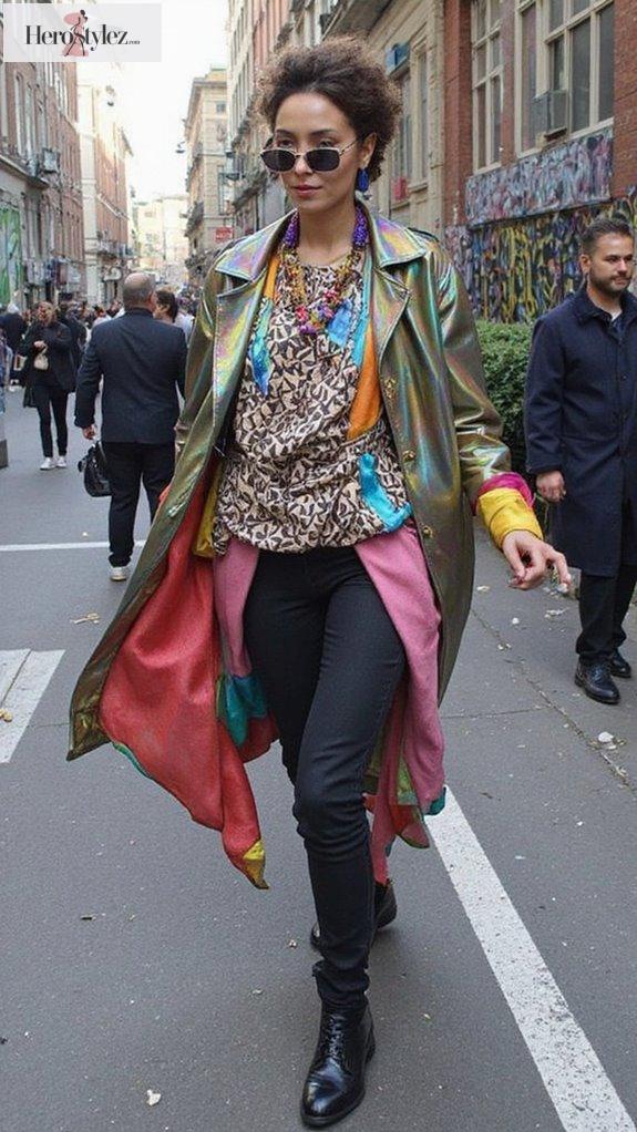 bold vibrant eclectic design
