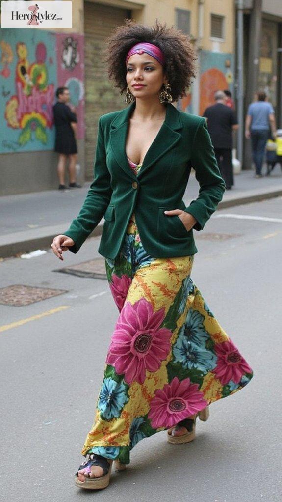 bold vibrant eclectic self expression