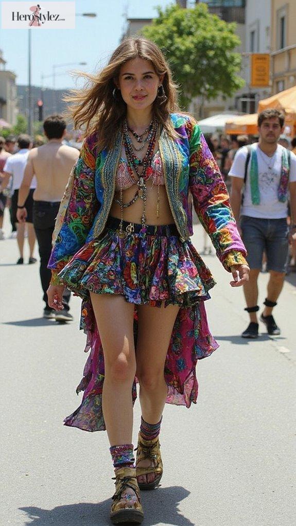 bold vibrant eclectic styles