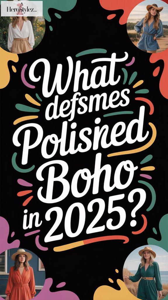 What Defines Polished Boho in 2025?