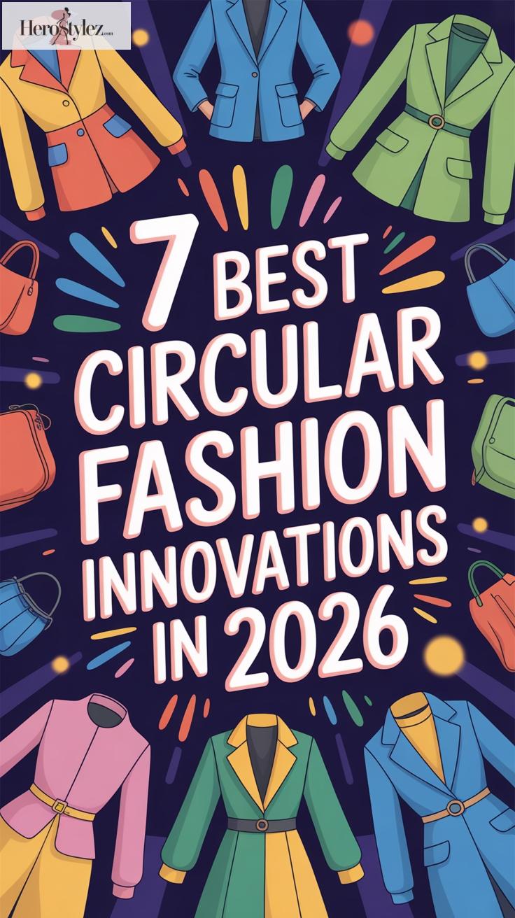 7 Best Circular Fashion Innovations In 2026