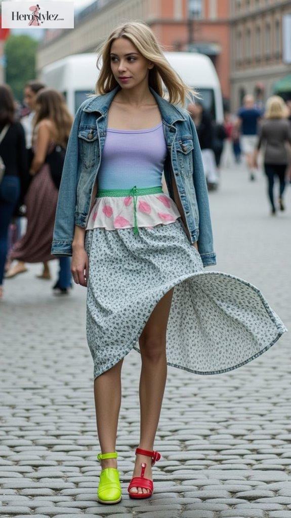 colorful shoes boost confidence