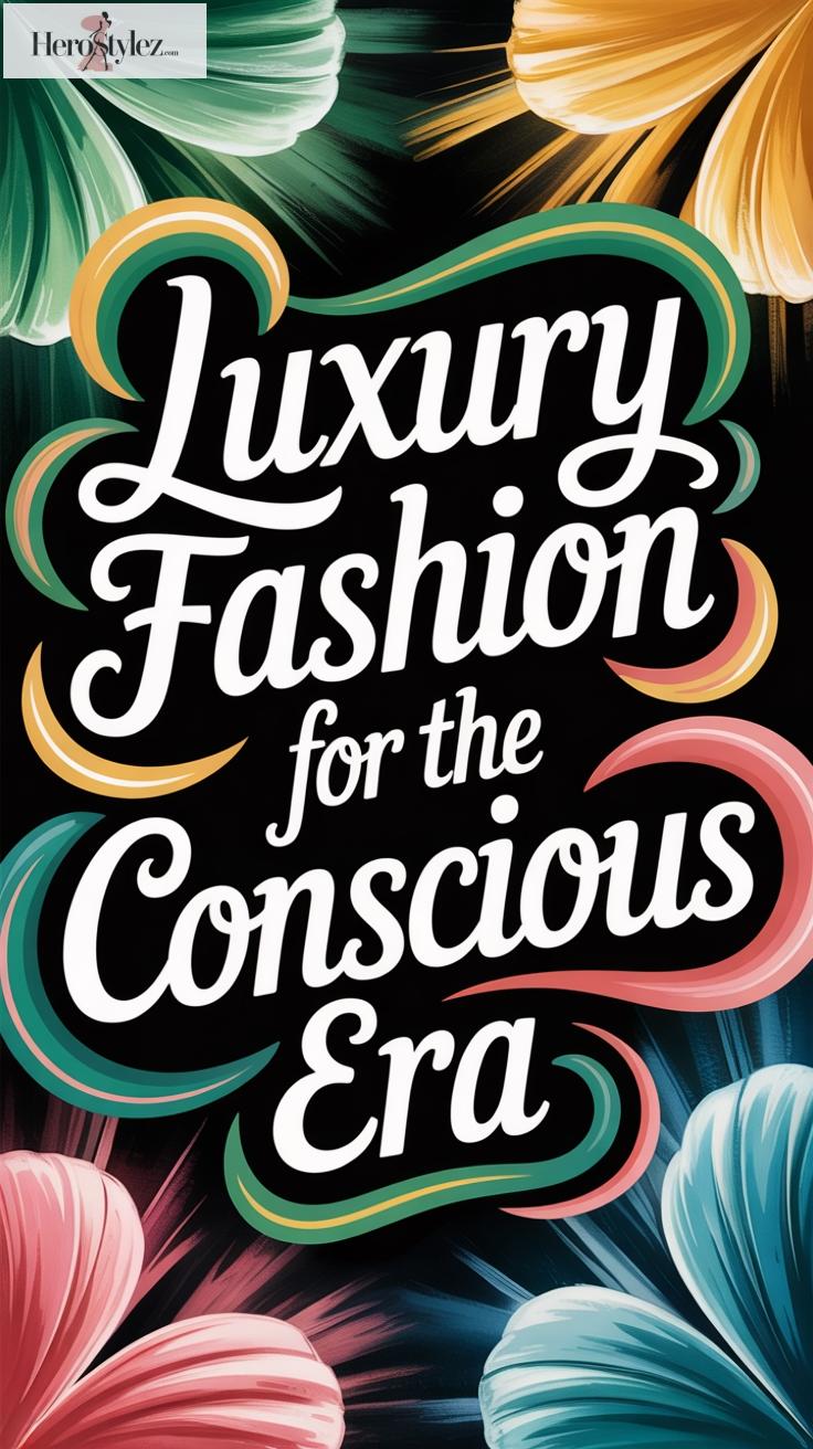 conscious luxury fashion movement