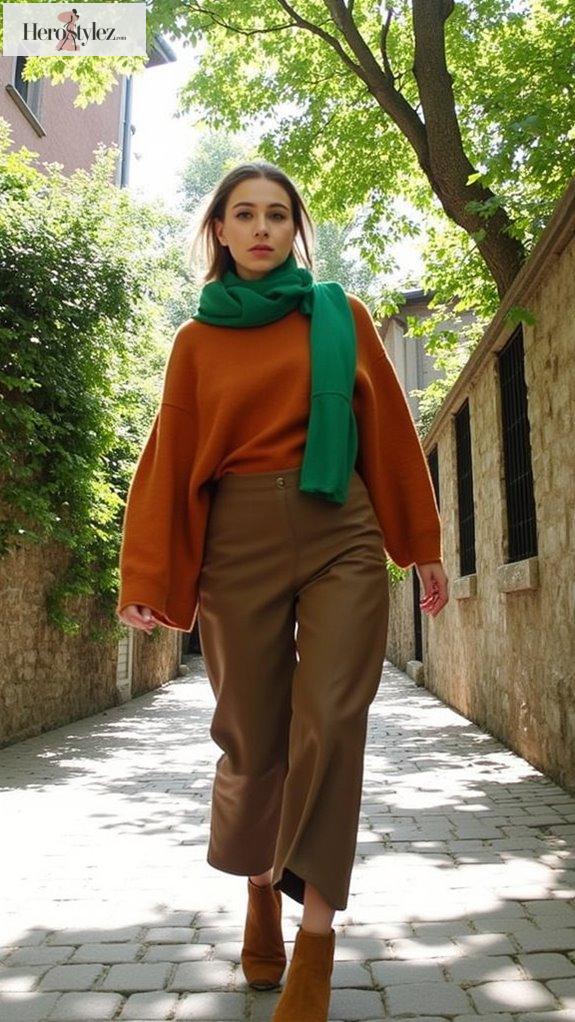 earthy palettes for warmth