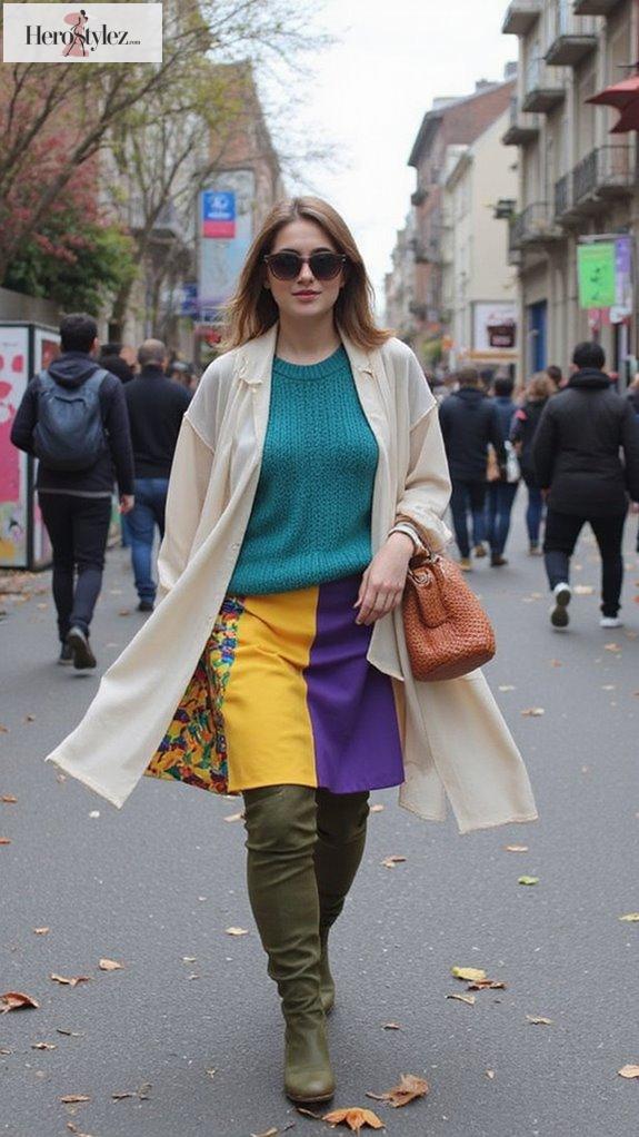 eclectic patterns and textures