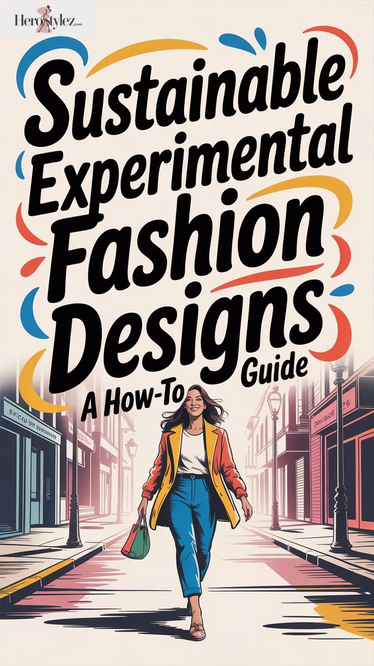 Sustainable Experimental Fashion Designs: A How-To Guide