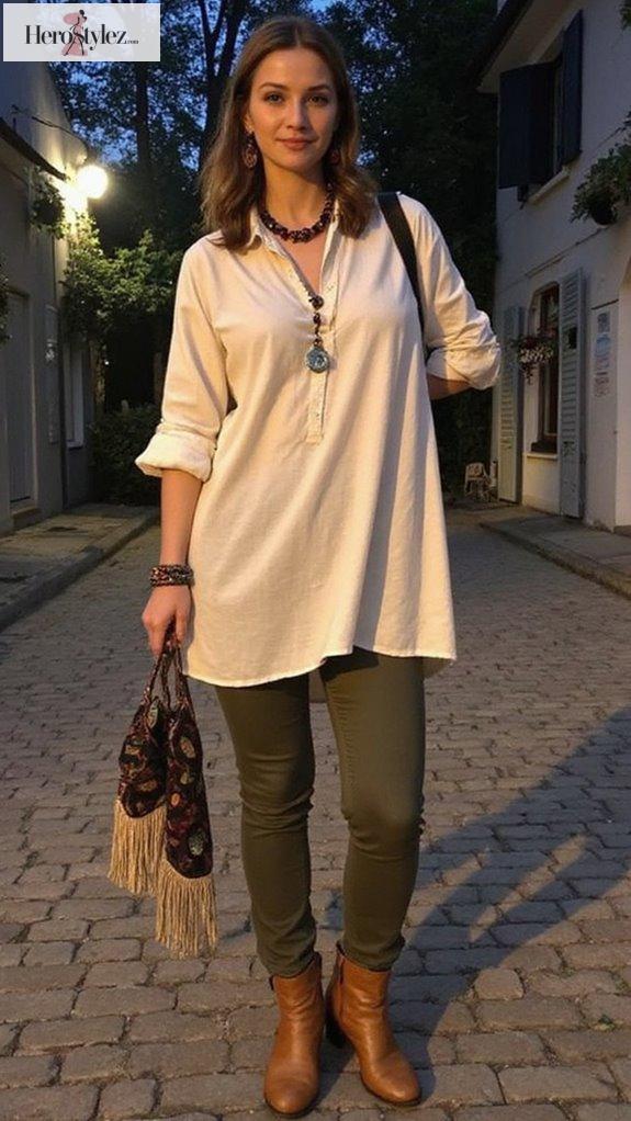 effortless minimalist boho style