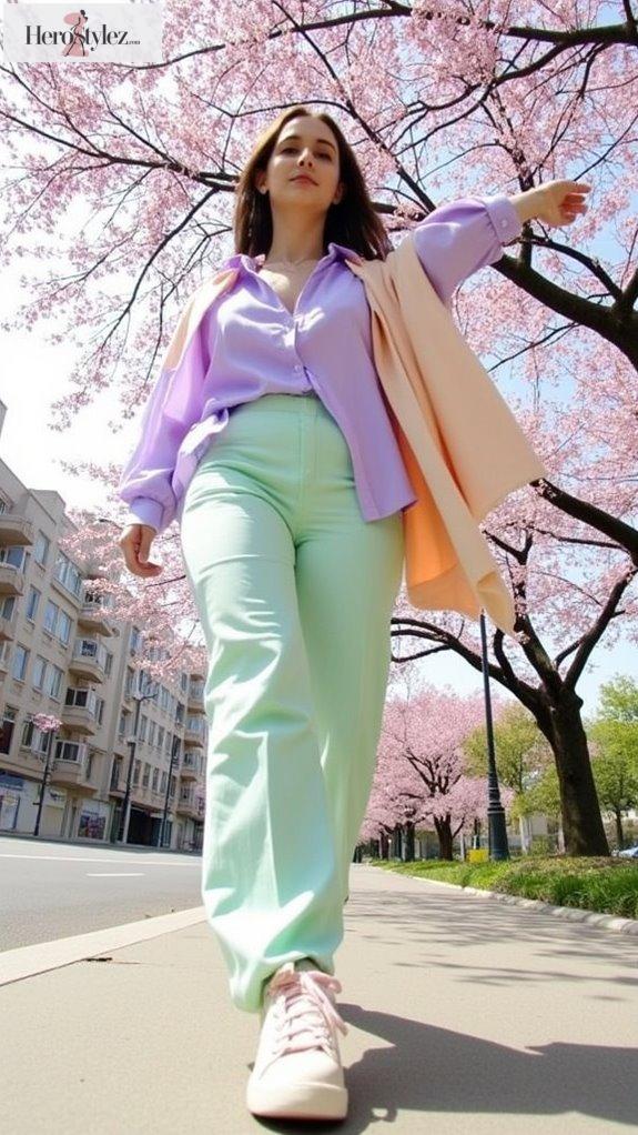 embrace eco friendly pastel fashion