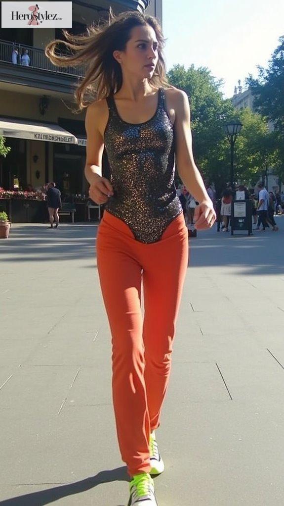 fashionable functional luxurious athleisure