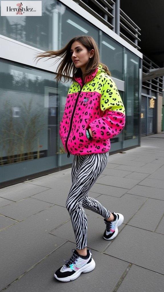 futuristic animal print fashion