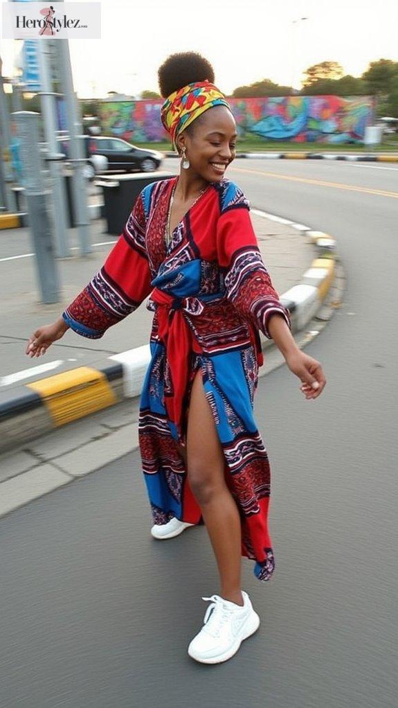 futuristic heritage street style
