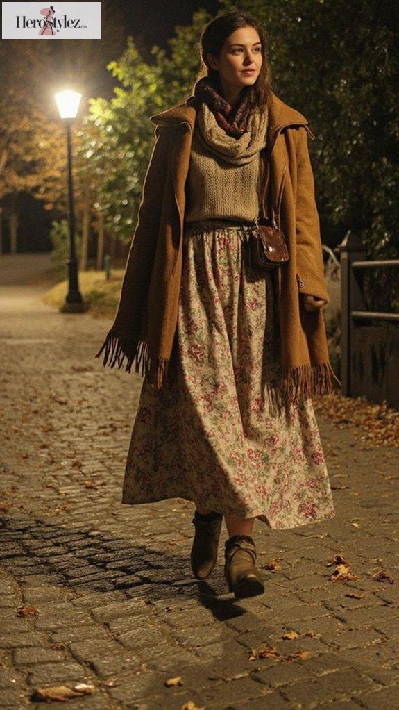 layering eclectic textured outfits