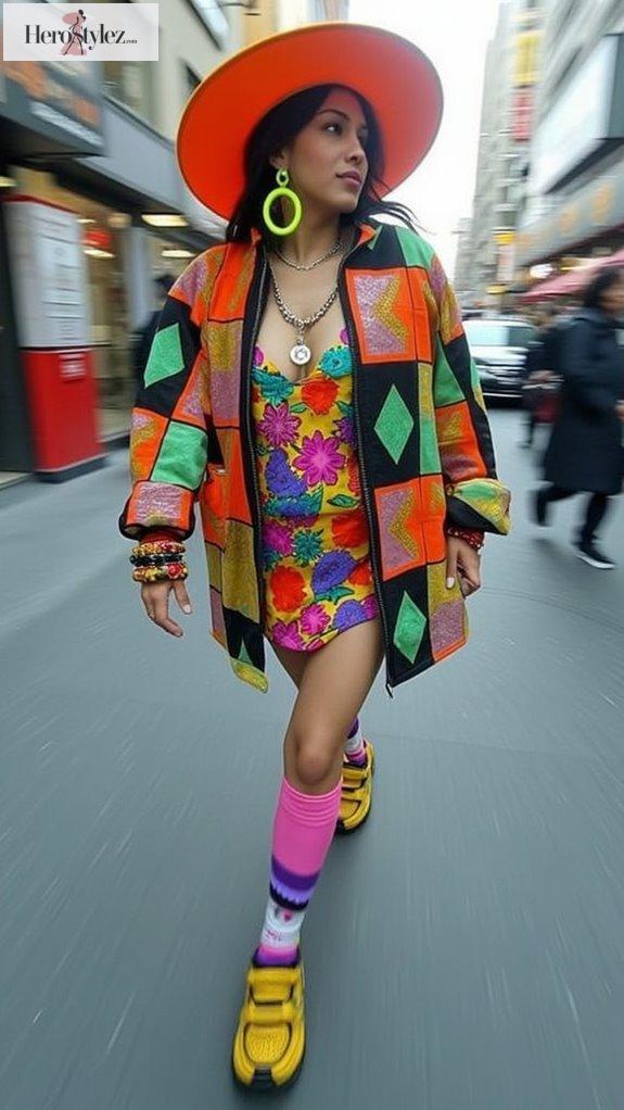 maximalism bold eclectic fashion revival
