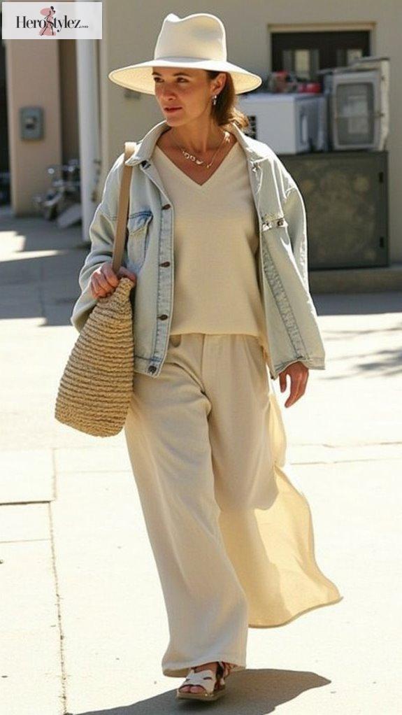 maximalist coastal comfort outfits