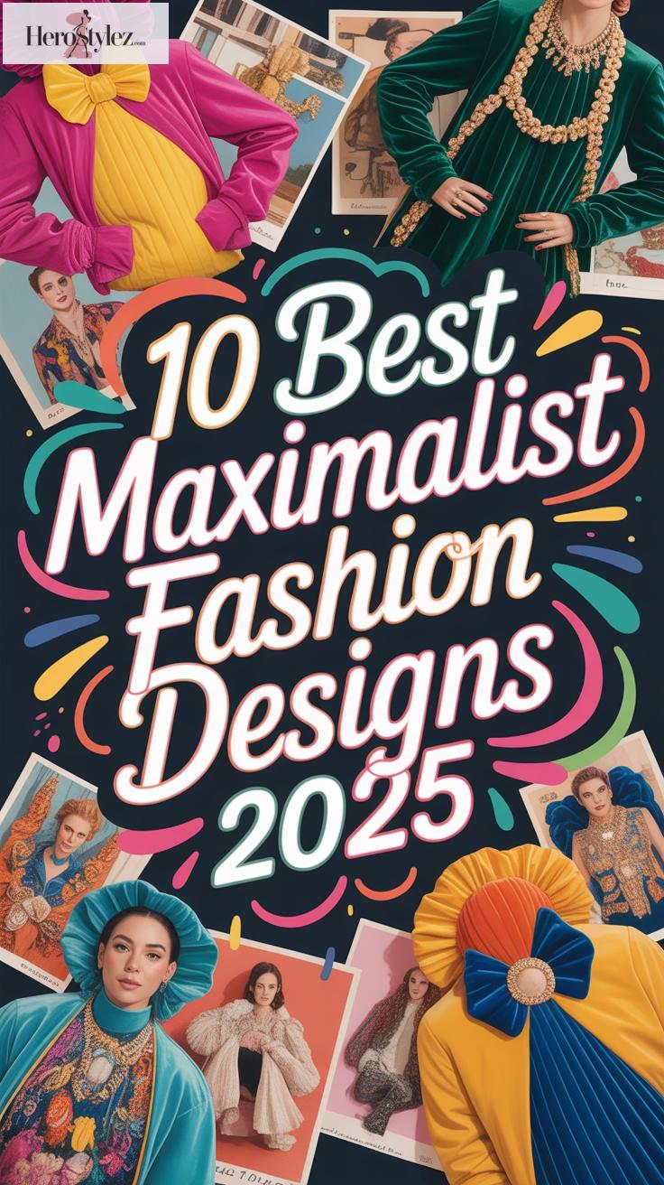 10 Best Maximalist Fashion Designs 2025