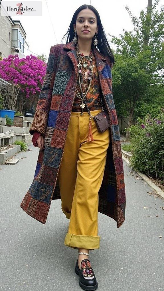mindfully curated maximalist wardrobe