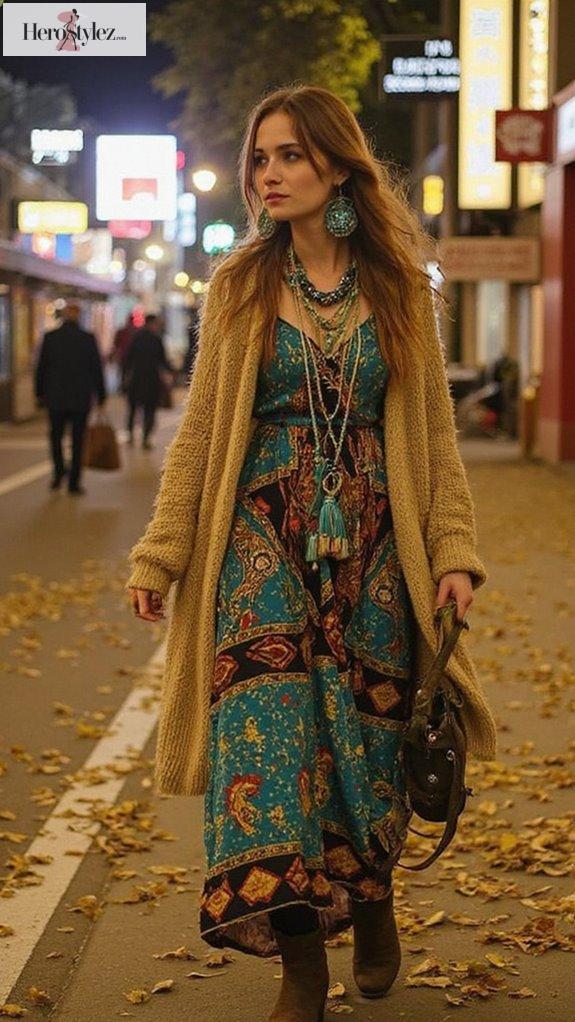 sustainable boho chic fashion