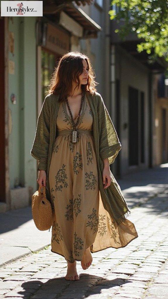 sustainable boho chic fashion