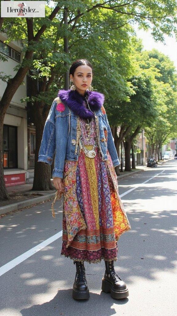 sustainable chic meets maximalism
