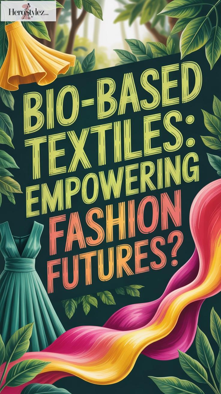 Bio-Based Textiles: Empowering Fashion Futures?