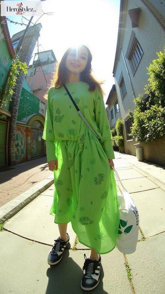 sustainable fashion with style
