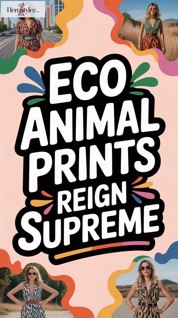 Why Eco Animal Prints Prevail