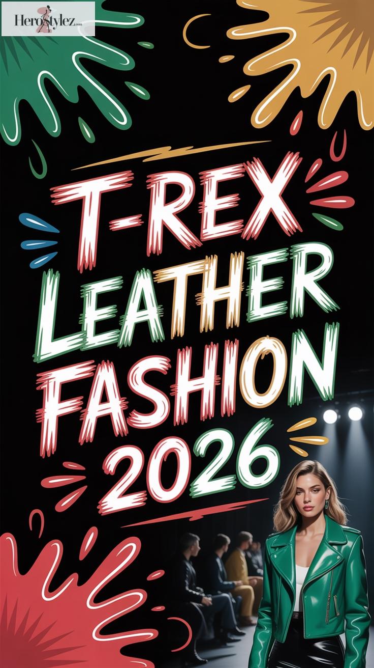 T-Rex Leather Fashion 2026